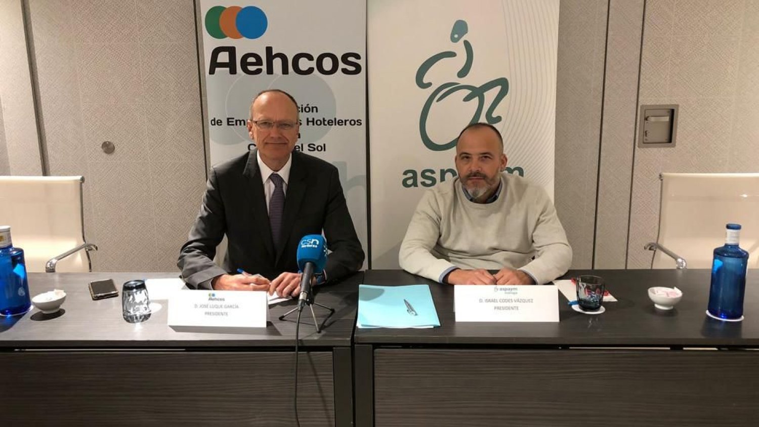 Aehcos y ASPAYM aúnan esfuerzos para fomentar el empleo de personas con discapacidad