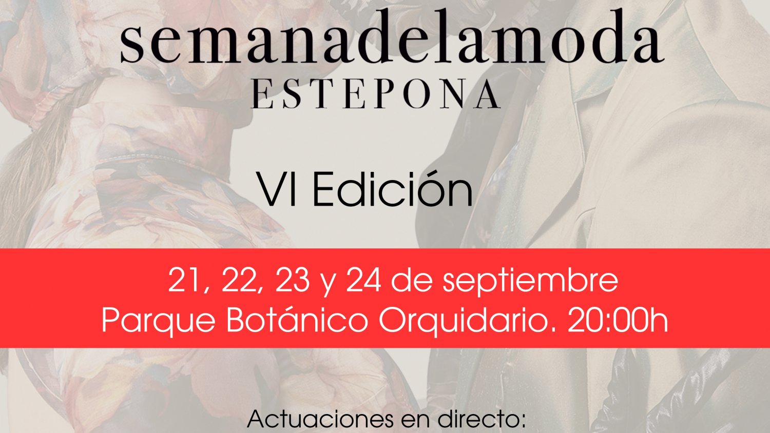 La VI edición de la Semana de la Moda de Estepona mostrará las colecciones de 13 establecimientos locales