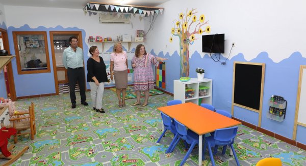Marbella apuesta por la enseñanza y la conciliación familiar con aulas de bebés en tres guarderías municipales