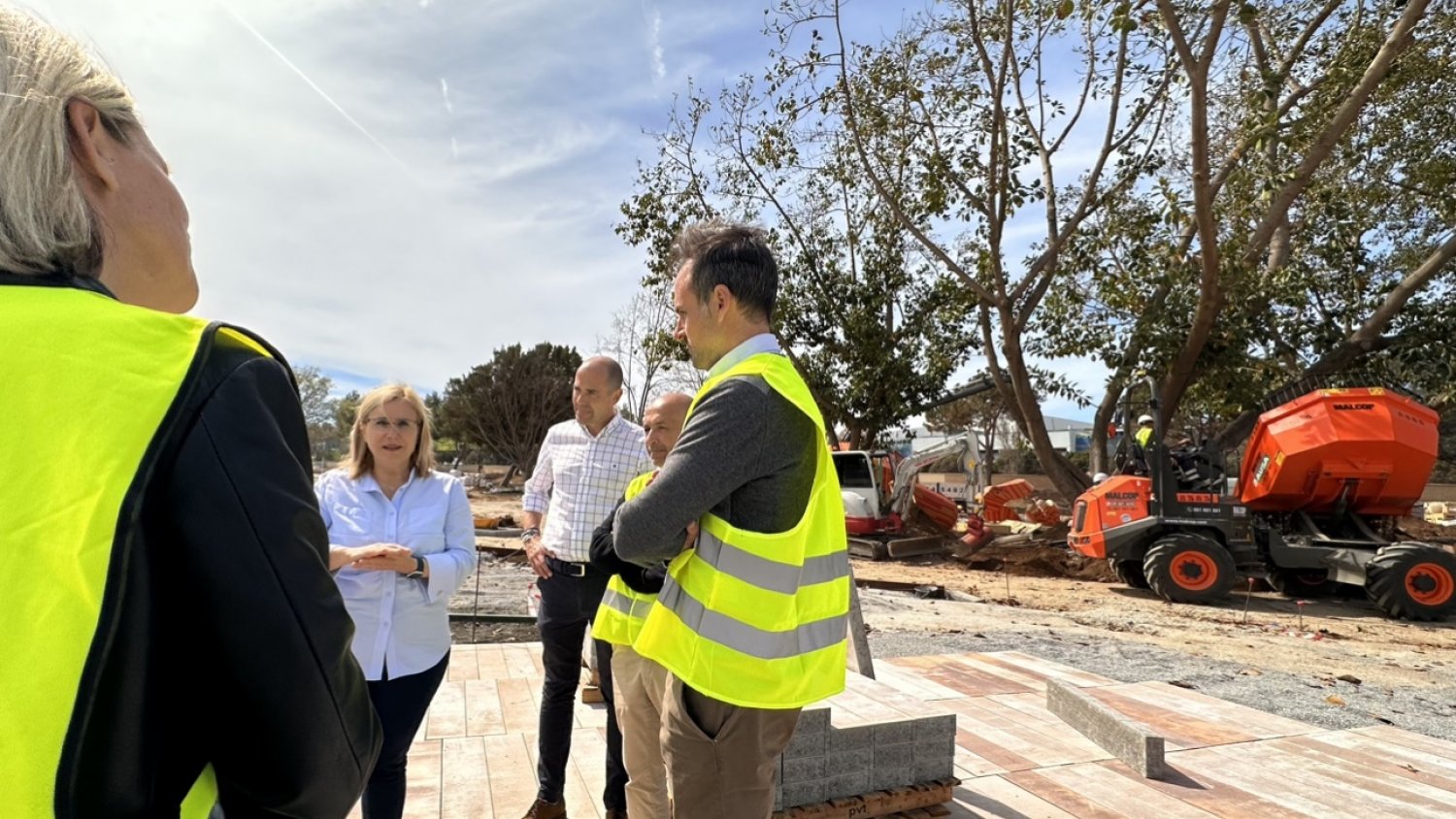 Recta final de las obras de renovación del Parque Natural de Fuengirola