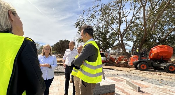 Recta final de las obras de renovación del Parque Natural de Fuengirola