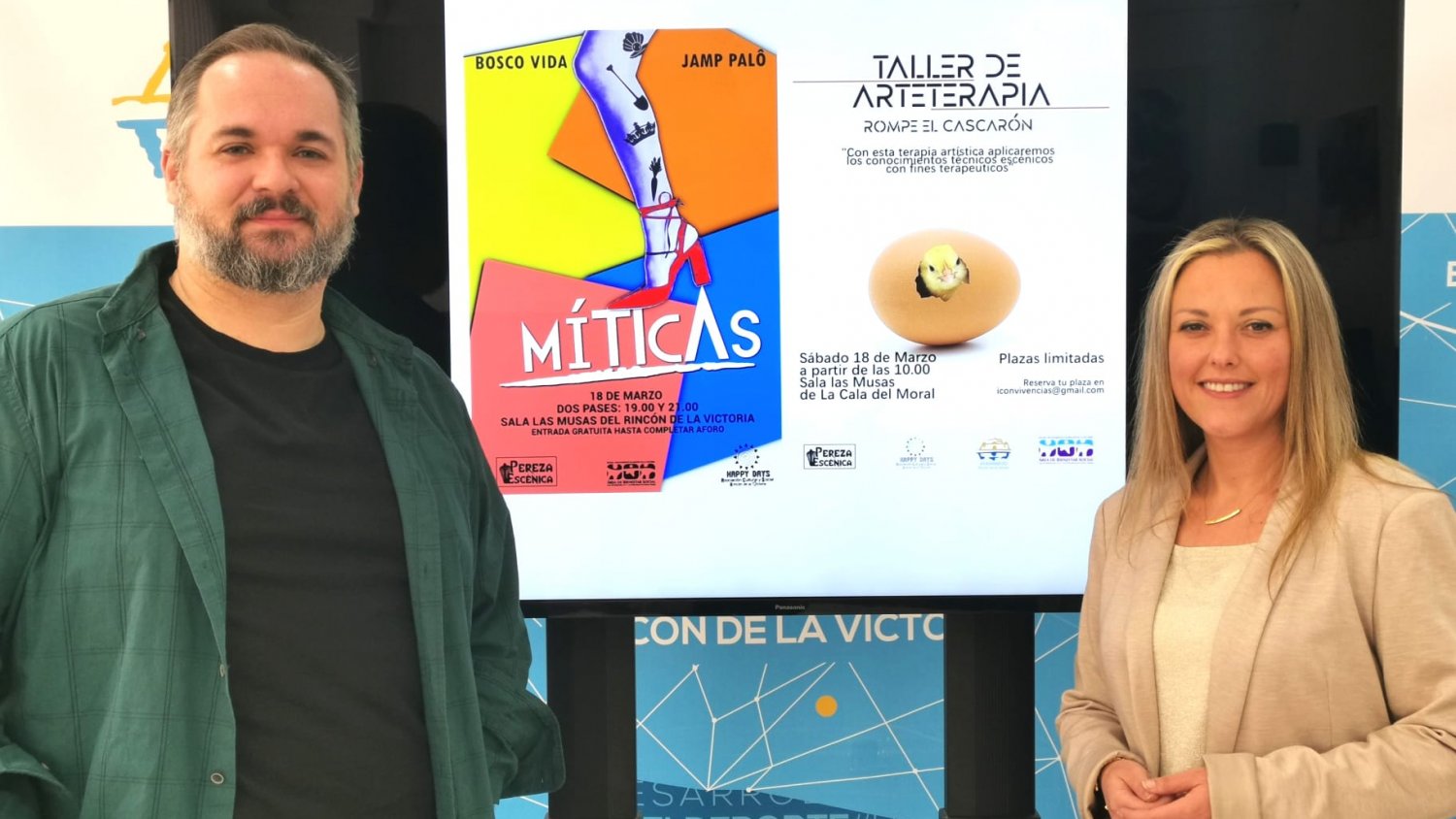 La Sala Las Musas acoge la obra de Teatro `Míticas´ y el Taller de `Arteterapia