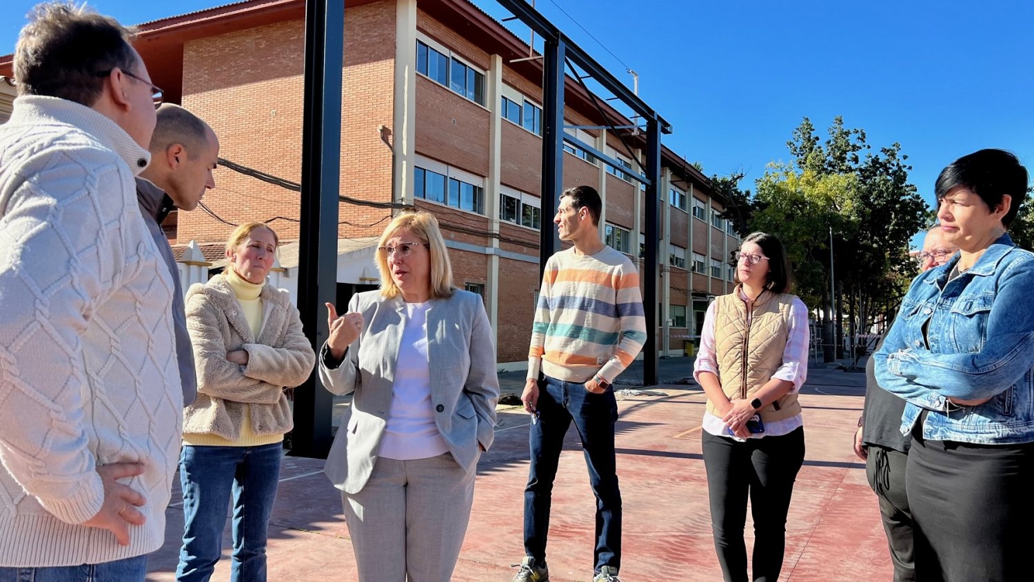Fuengirola avanza en el Plan de Cubrición de Pistas Deportivas Escolares 