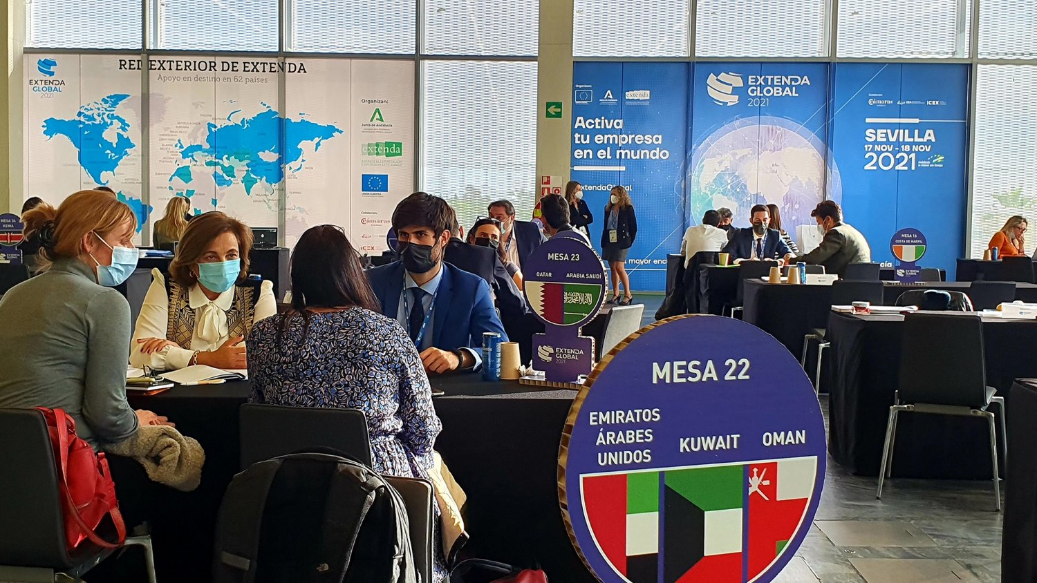 Extenda Global, la cita anual del comercio exterior de Andalucía, alcanza por primera vez los 65 países representados