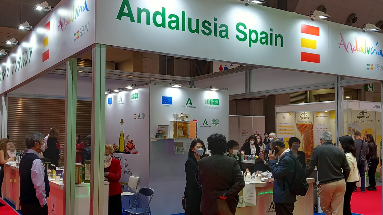 El agro andaluz afianza su negocio en Japón a través de la feria Foodex