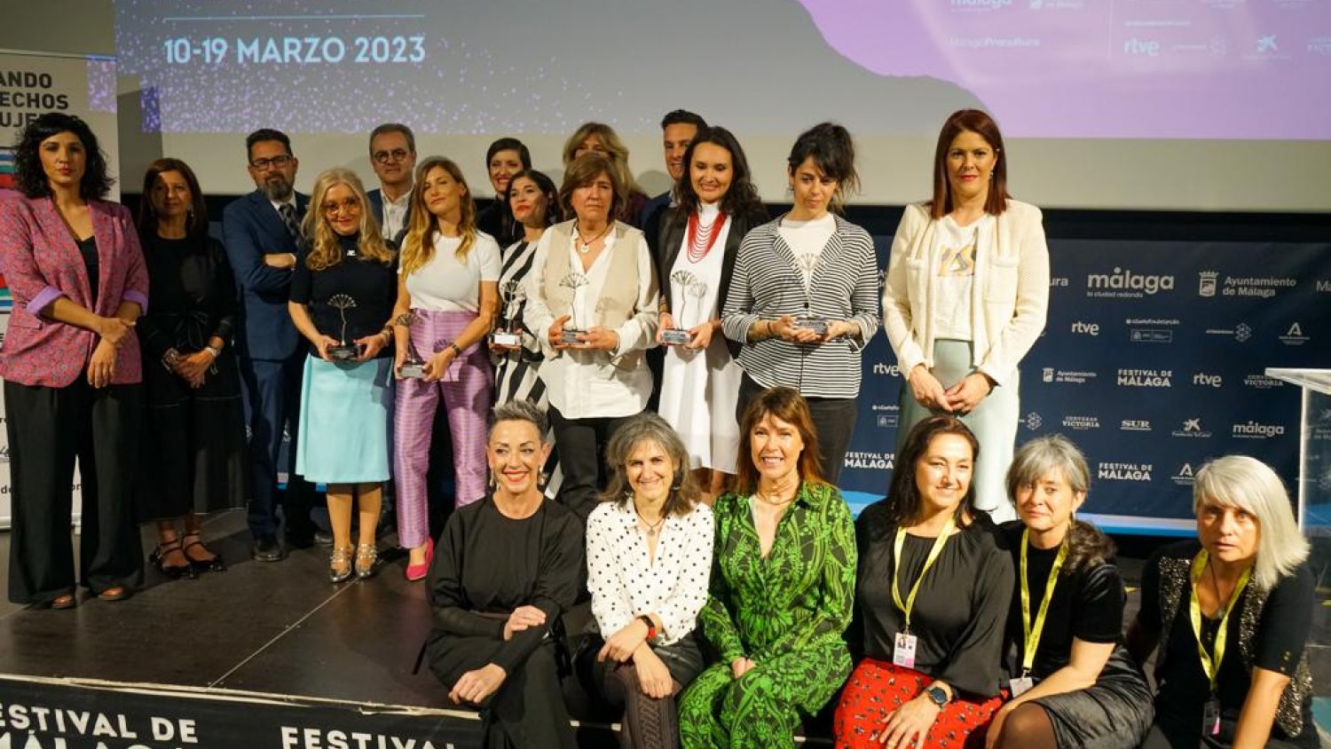 El Festival hace entrega de las Biznagas de 'Afirmando los derechos de las mujeres' y 'Mujeres en escena'