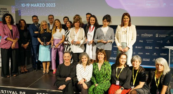 El Festival hace entrega de las Biznagas de 'Afirmando los derechos de las mujeres' y 'Mujeres en escena'