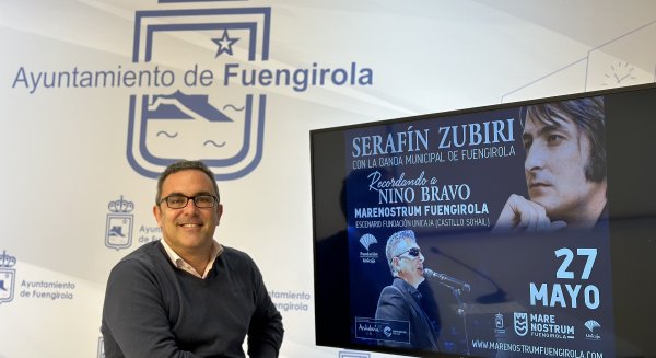 Serafín Zubiri rinde homenaje a Nino Bravo en el Marenostrum Fuengirola