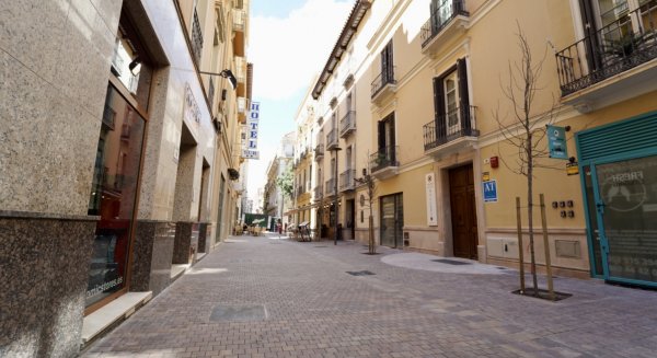 Finalizada la primera fase de remodelación de la calle Trinidad Grund