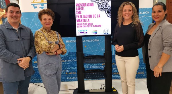Rincón de la Victoria presenta el acto del cartel de la XXIX Exaltación de la Mantilla 