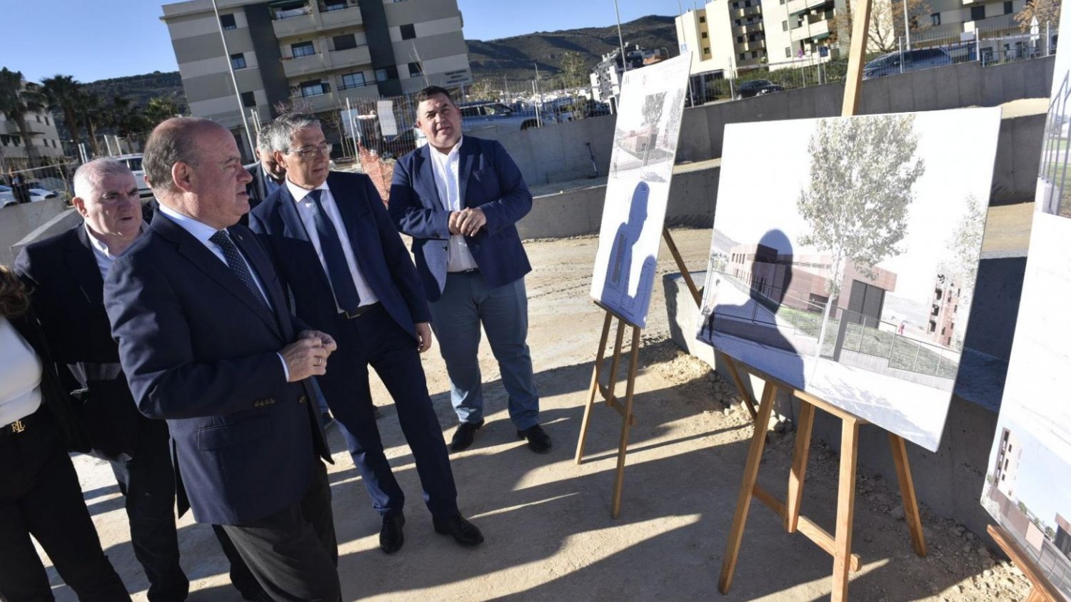 Las obras del nuevo parque de bomberos de Antequera alcanzan el 70% de ejecución