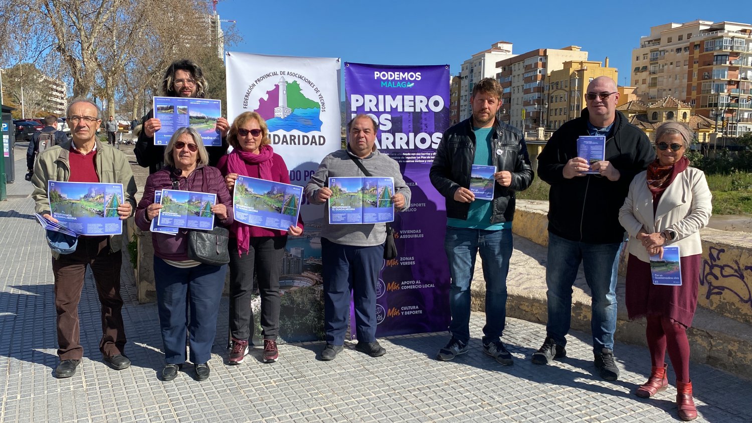El Ayuntamiento aprueba la renaturalización del Guadalmedina a iniciativa de Podemos