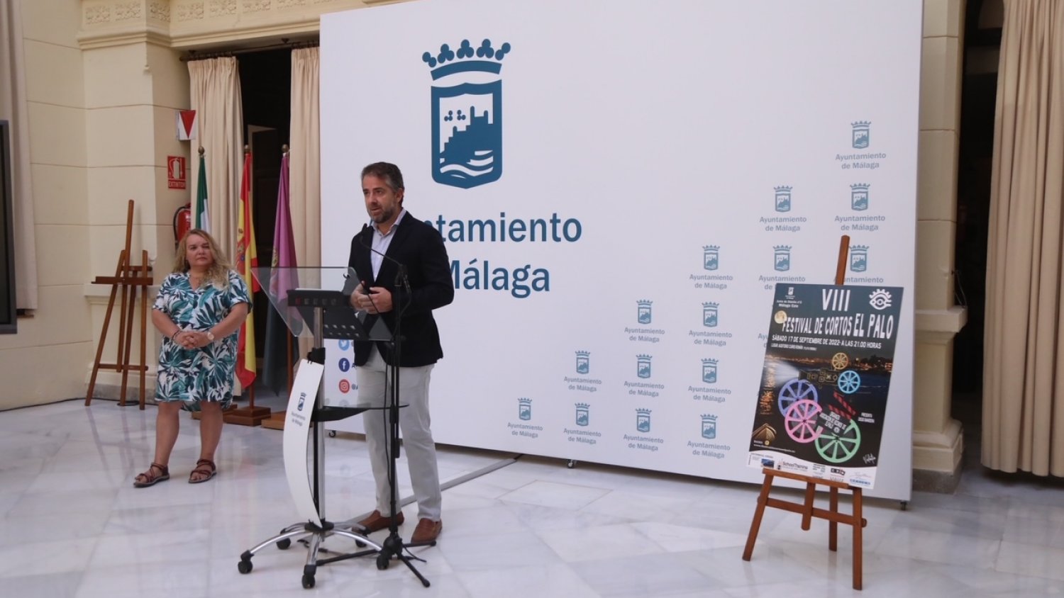 El Festival de Cortos de El Palo celebra su octava edición en el Auditorio Curro Román de Playa Virginia