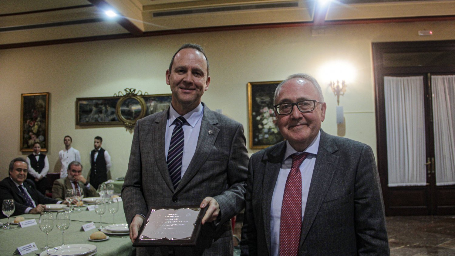 El rector José Ignacio García, premiado por el Foro de Justicia y Defensa Nacional