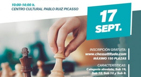 El centro cultural Pablo Ruiz Picasso acoge este sábado el Open de ajedrez de la feria de San Miguel