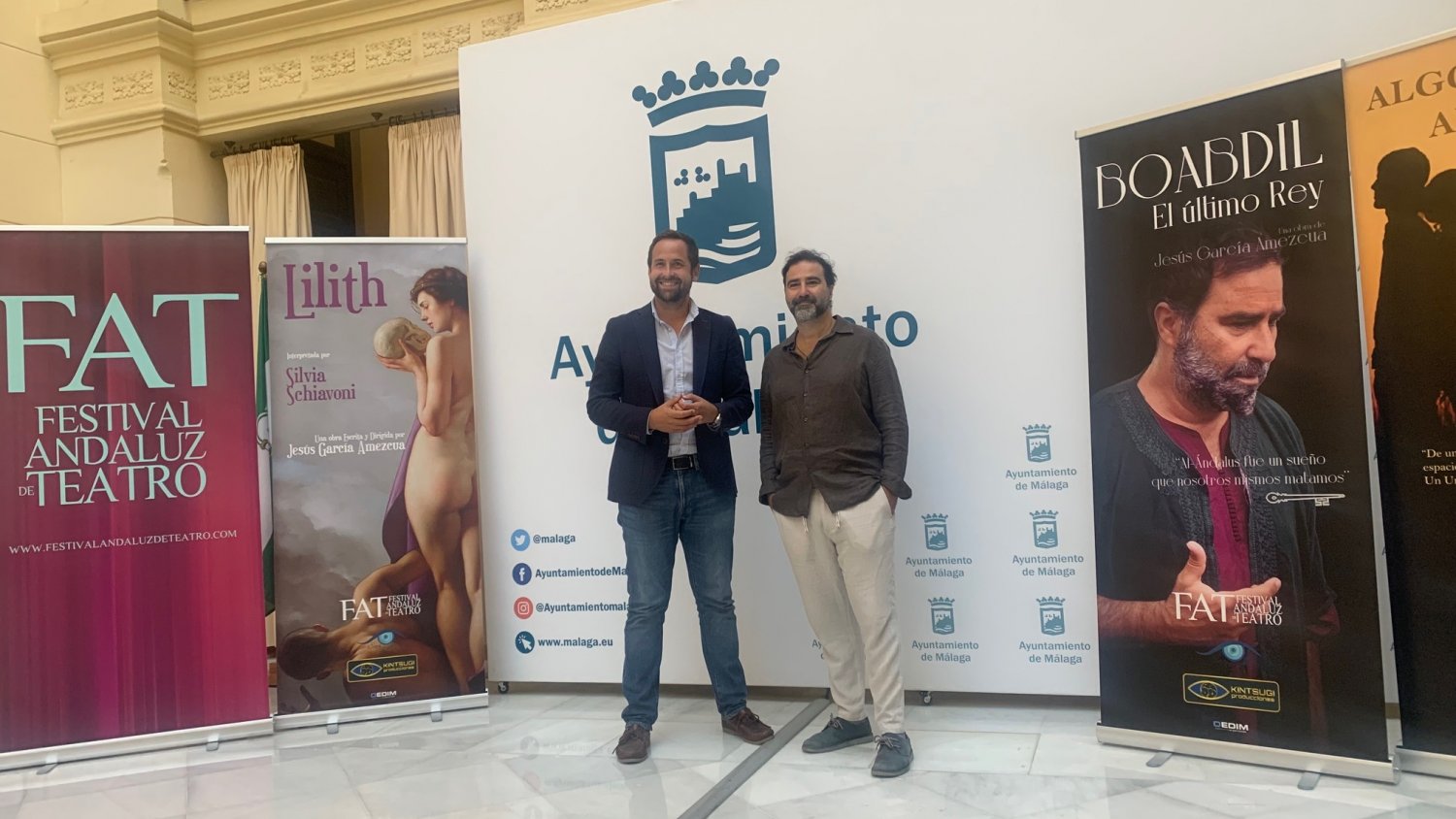 La explanada de la Tabacalera acoge la celebración del Festival Andaluz de Teatro