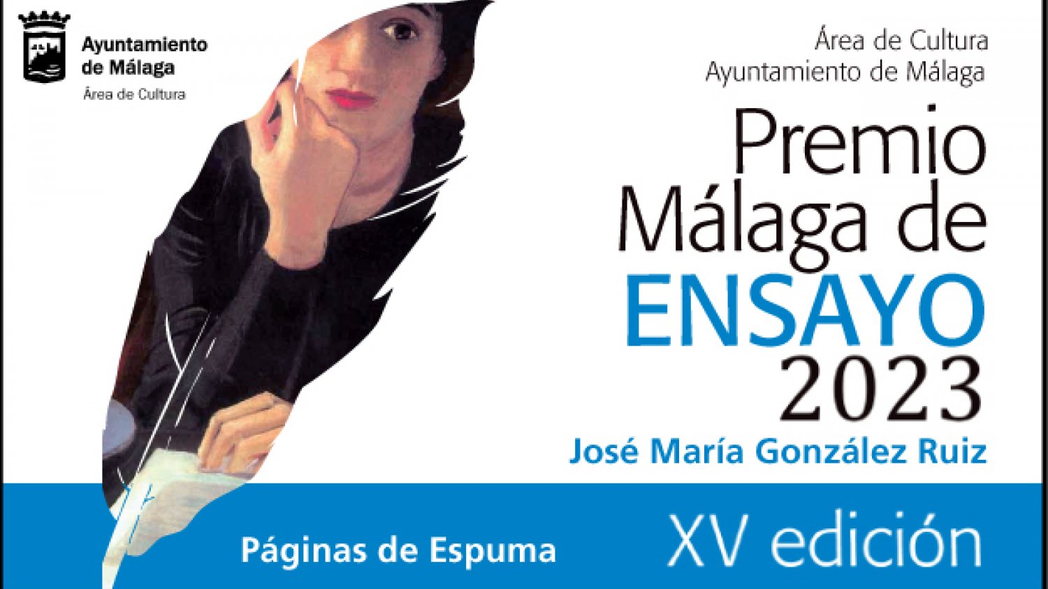 Convocada la décimo quinta edición del Premio Málaga de Ensayo, dotado con 6.000 euros