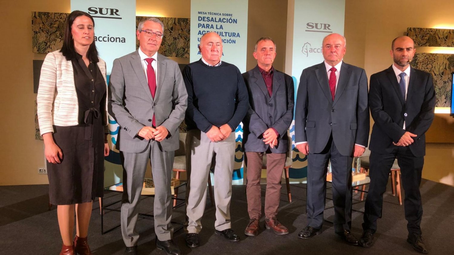 Salado defiende el compromiso del sector agroalimentario de la Axarquía con el uso eficiente del agua