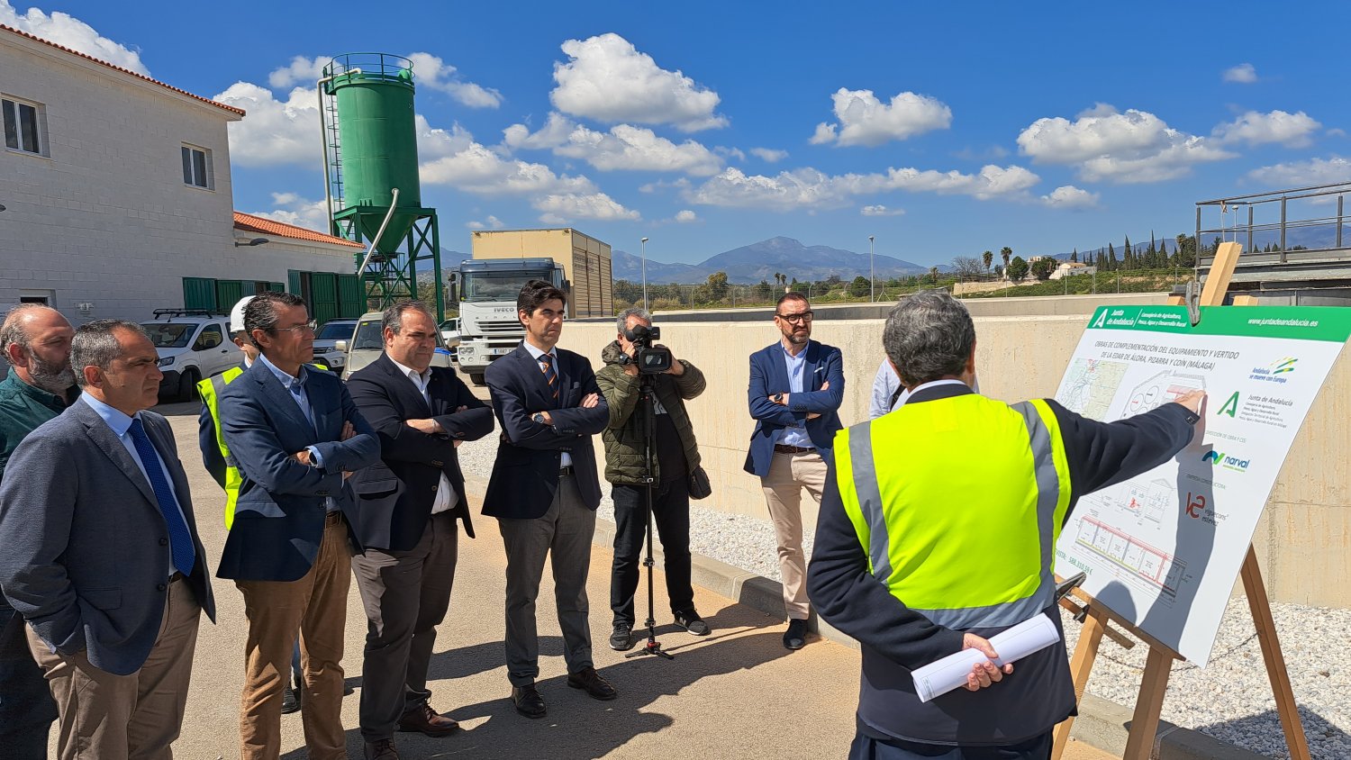 Comienzan las obras que ampliarán la capacidad de depuración de la EDAR Bajo Guadalhorce 