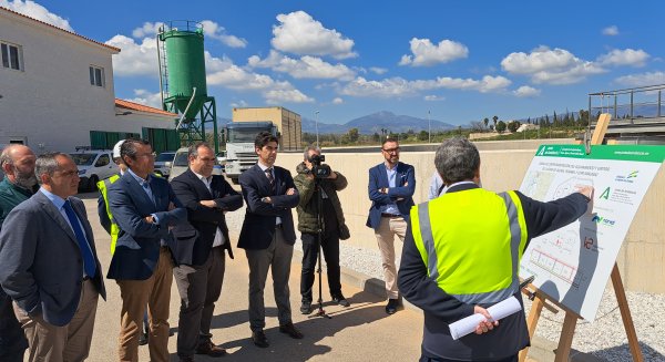 Comienzan las obras que ampliarán la capacidad de depuración de la EDAR Bajo Guadalhorce 