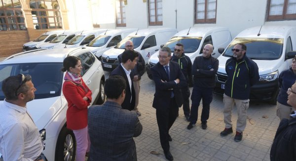 Diputación renueva la flota de vehículos del Consorcio Provincial del Agua