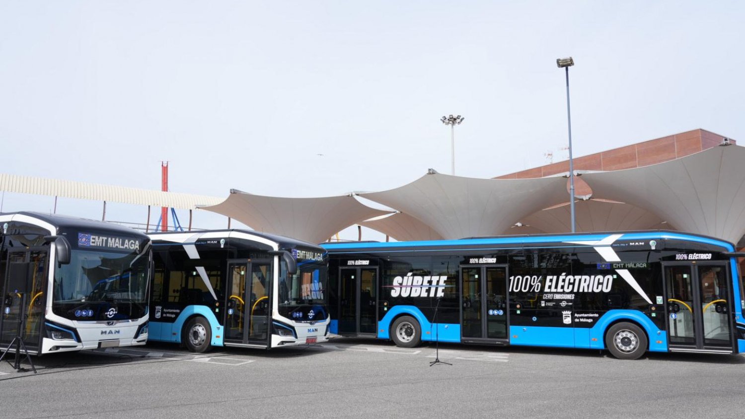 El Ayuntamiento incorpora 30 autobuses 100% eléctricos a la EMT
