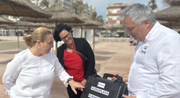 Fuengirola incrementará la accesibilidad en las playas con un sistema acústico para invidentes