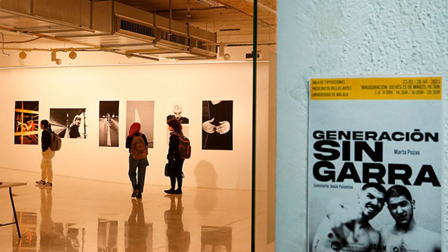 UMA.- Marta Pozas expone ‘Generación sin garra’ en la Facultad de Bellas Artes