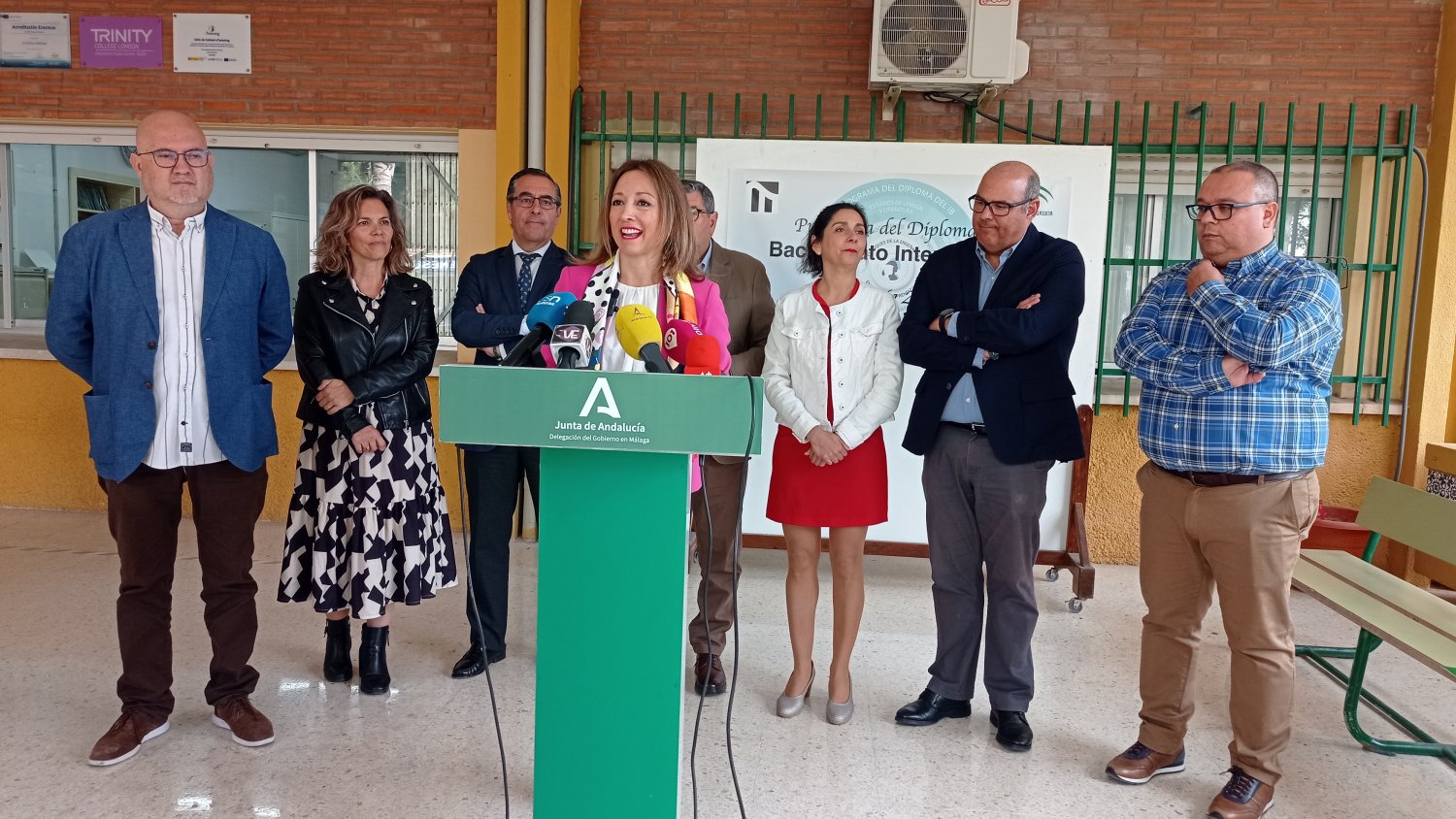 La Junta comprueba “los buenos resultados” del Bachillerato Internacional en el María Zambrano de Torre del Mar