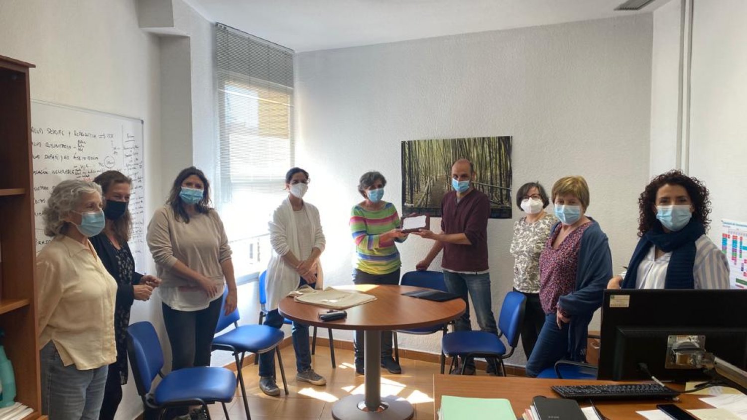 El servicio de epidemiología del Guadalhorce, reconocido por la Comisión Española de Ayuda al Refugiado 