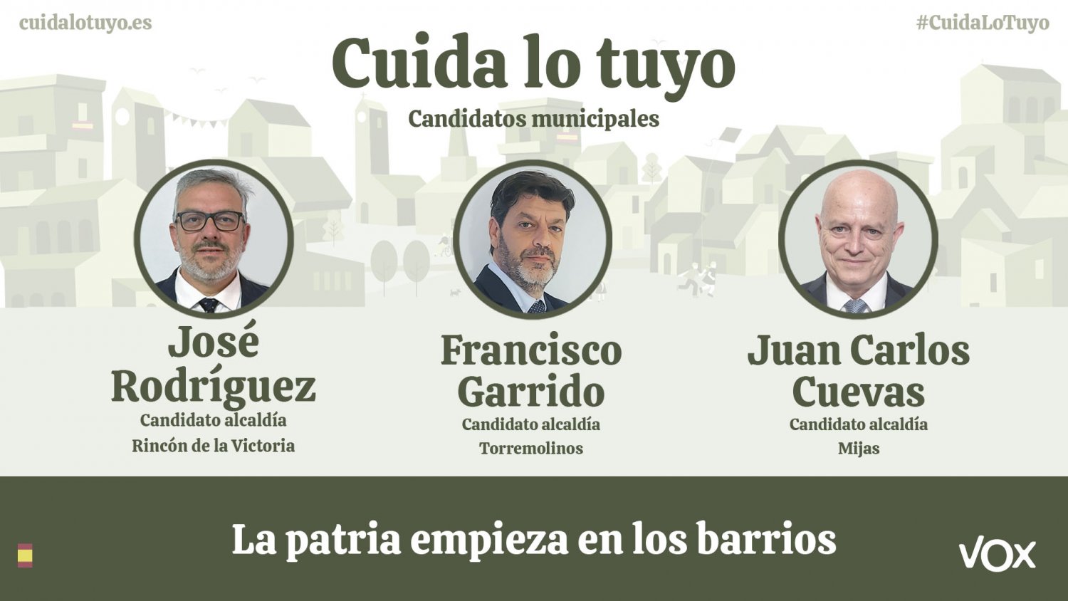 Vox presenta a los candidatos de Rincón de la Victoria, Torremolinos y Mijas
