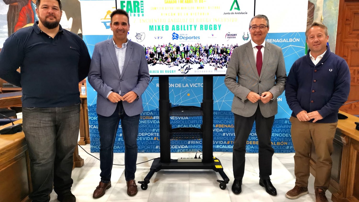 El II Encuentro Andaluz de Rugby Inclusivo de Rincón de la Victoria concentrará a 200 personas 
