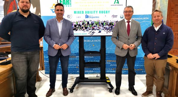 El II Encuentro Andaluz de Rugby Inclusivo de Rincón de la Victoria concentrará a 200 personas 