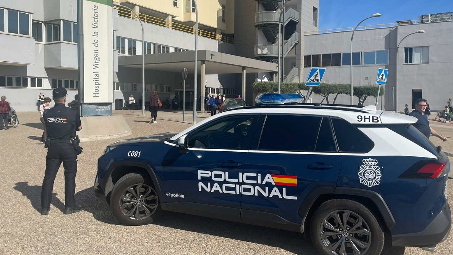 La Policía Nacional refuerza su presencia en centros sanitarios para prevenir agresiones 