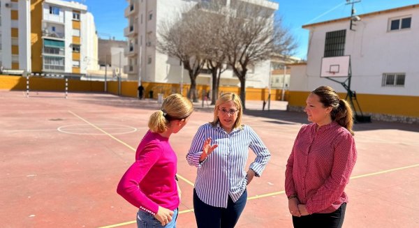 Fuengirola continuará el Plan de Cubrición de Pistas Deportivas Escolares en Sohail y Azahar