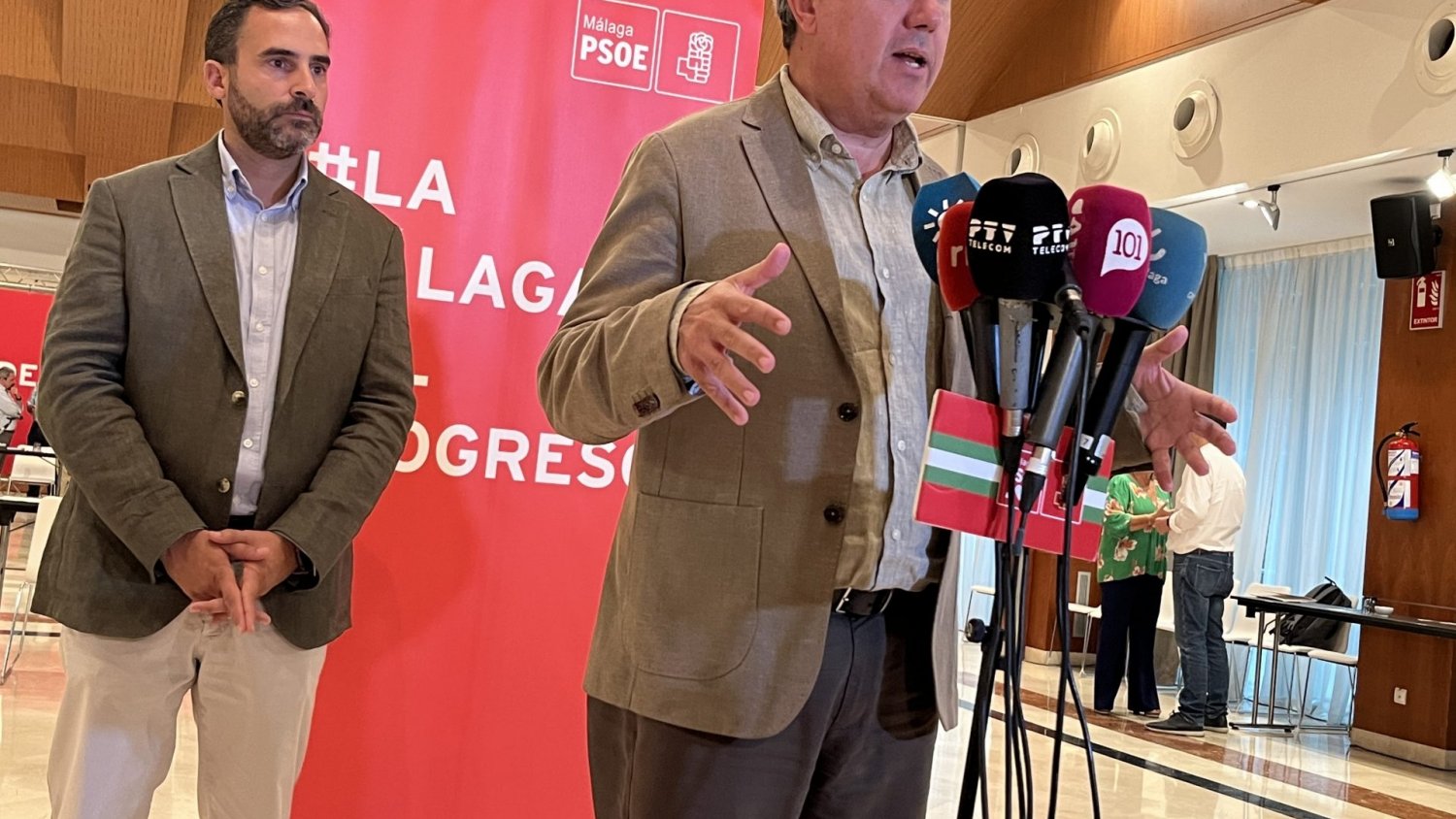 Espadas: “Moreno Bonilla prefiere confrontar con el Gobierno de España en lugar de asumir sus propias competencias
