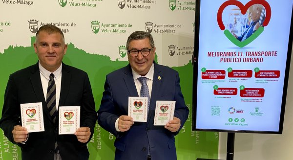 Vélez-Málaga activa en abril una iniciativa que ofrece 510.000 viajes gratuitos de autobús
