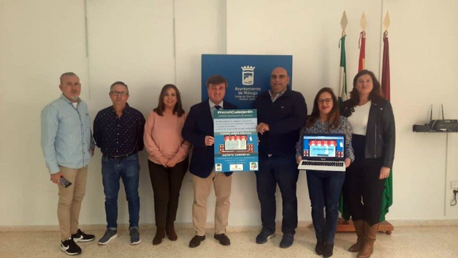Ciudad Jardín inicia una campaña para promocionar el comercio de proximidad en la zona