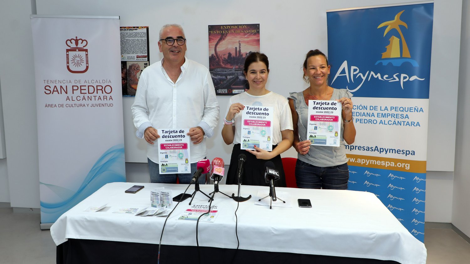 La Tenencia de Alcaldía de San Pedro respalda la tarjeta escolar impulsada por Apymespa