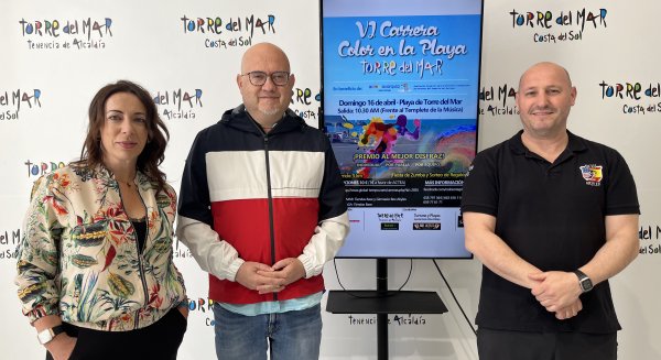 Torre del Mar celebrará su VI Carrera del Color en la playa