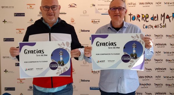 La campaña 'Gracias Torre del Mar' vuelve a sortear 1.000 euros entre sus participantes