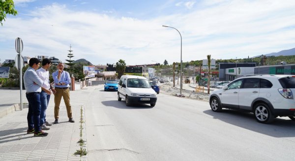 Diputación invierte un millón de euros en el arreglo del último tramo de la avenida de España en Coín