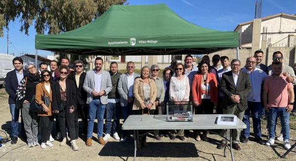 Iniciada la construcción del gran Complejo Cultural en el Barrio del Pilar de Vélez-Málaga