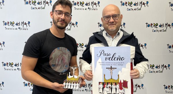 Turismo presenta una nueva edición de la colección de recortables cofrades 'Paso Veleño'
