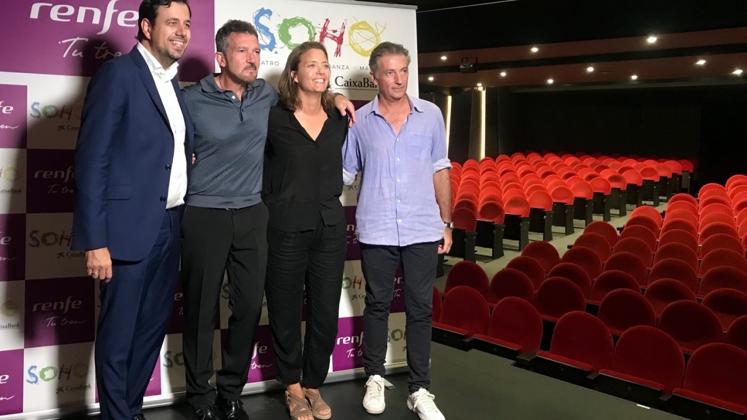 Renfe, nuevo Transporte Oficial del Teatro del Soho CaixaBank