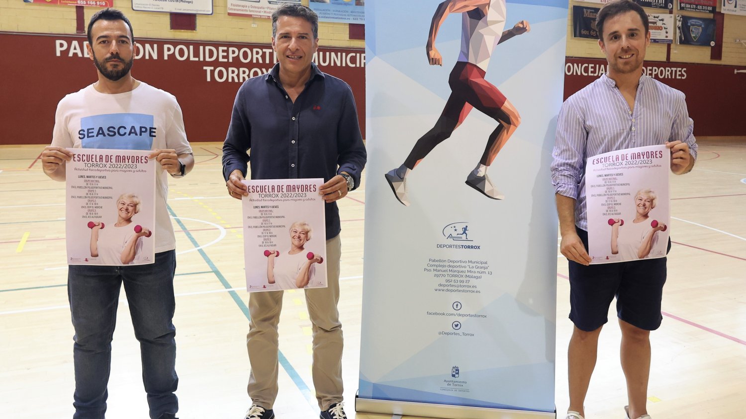 Abierto el plazo de inscripción de la Escuela Deportiva de Mayores de Torrox
