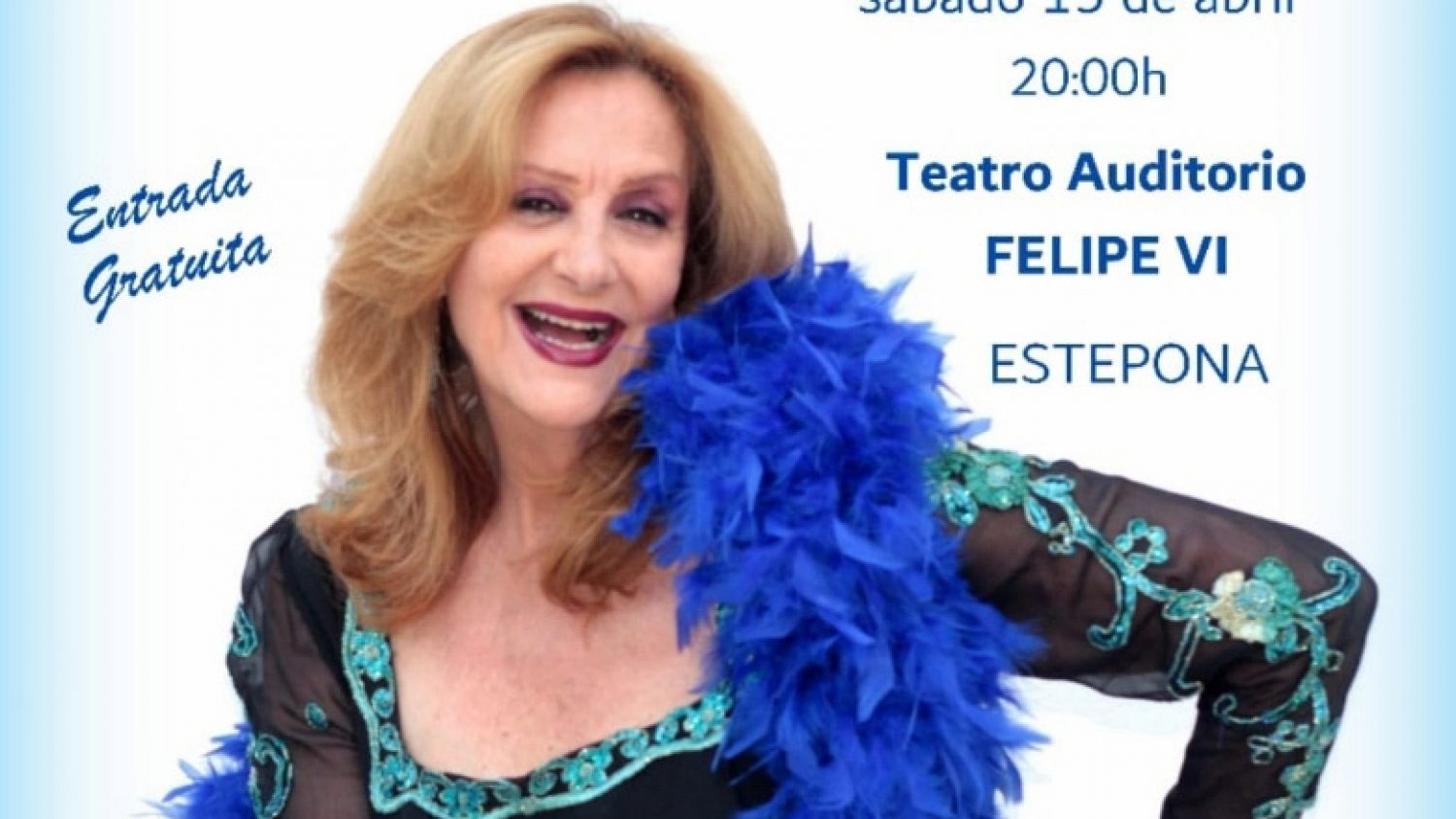 Olga María Ramos presenta el espectáculo musical ¡Ven al Cuplé! en el Auditorio Felipe VI