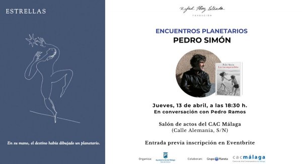 Pedro Simón protagoniza los Encuentros Planetarios de la Fundación Rafael Pérez Estrada