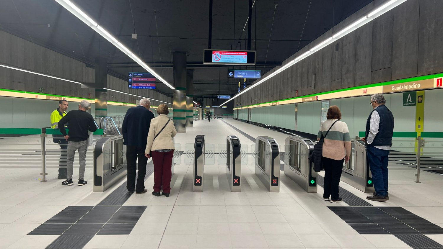 Las obras del primer tramo de la prolongación del Metro de Málaga al nuevo hospital recibe 18 ofertas