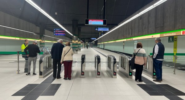 Las obras del primer tramo de la prolongación del Metro de Málaga al nuevo hospital recibe 18 ofertas